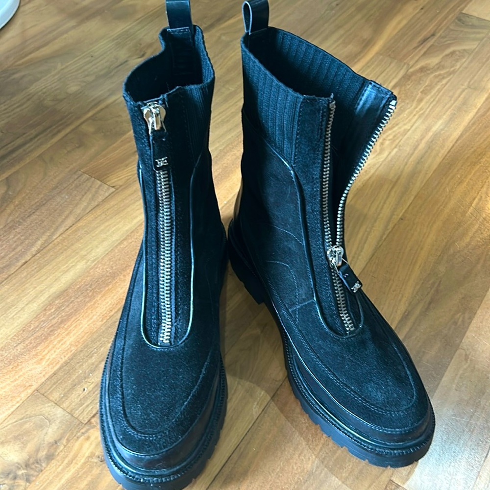 Sam Edelman Leone boots 9.5.  New without tags. Black suede